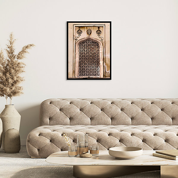 Affiche Porte Maroc beige Dada Art l.60 x H.80 cm