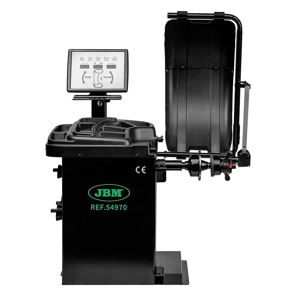 JBM Digital Wheel Balancer With Brake Pedal And Laser