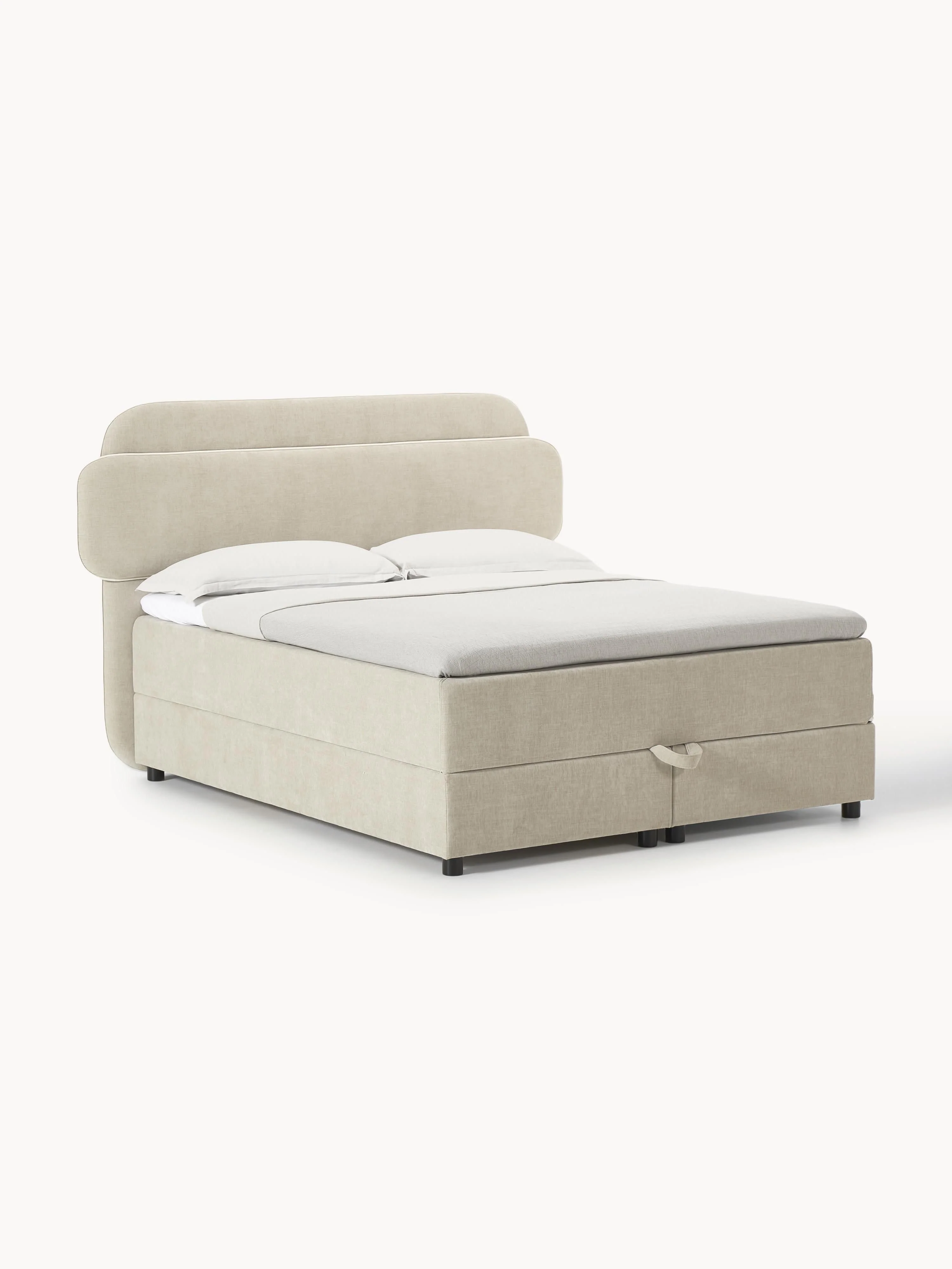 Boxspringbett Enrica mit Stauraum
