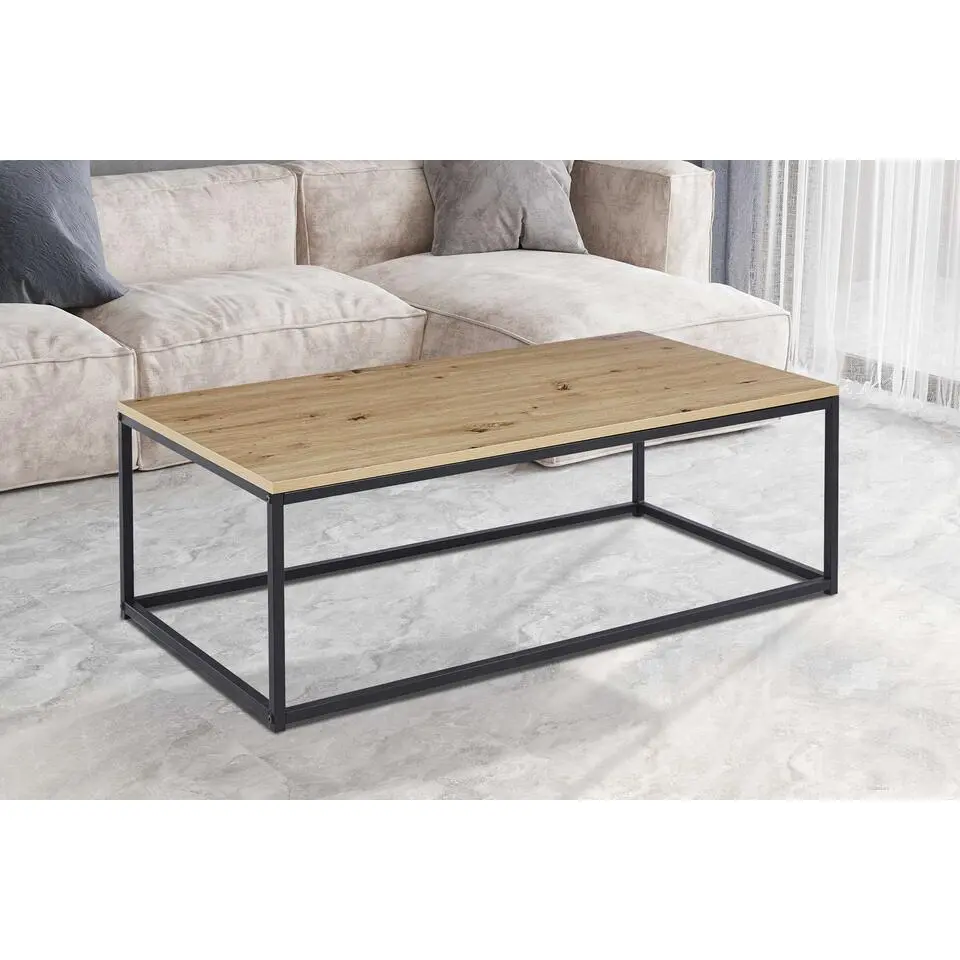 Salontafel oude eikdecor - Dallas - H-H 40 x B-L 120 x D-P 60 cm