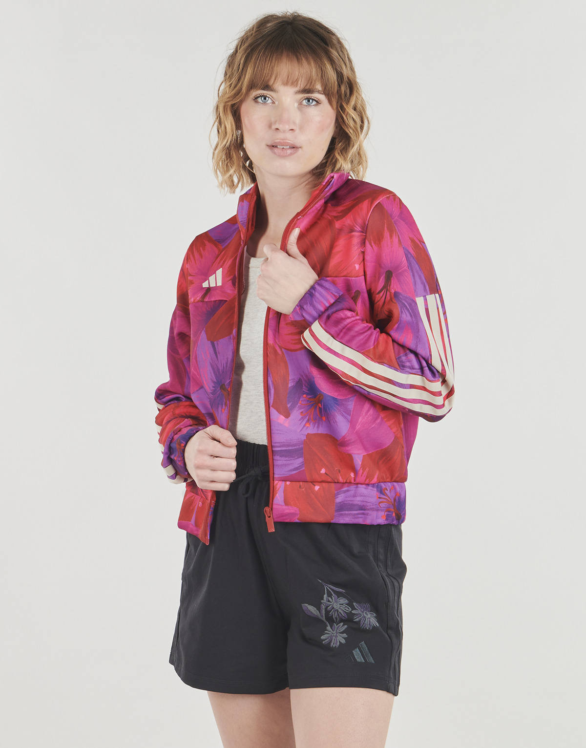 adidas - ADIDAS x FARM RIO HOUSE OF TIRO TRACK TOP - Pink