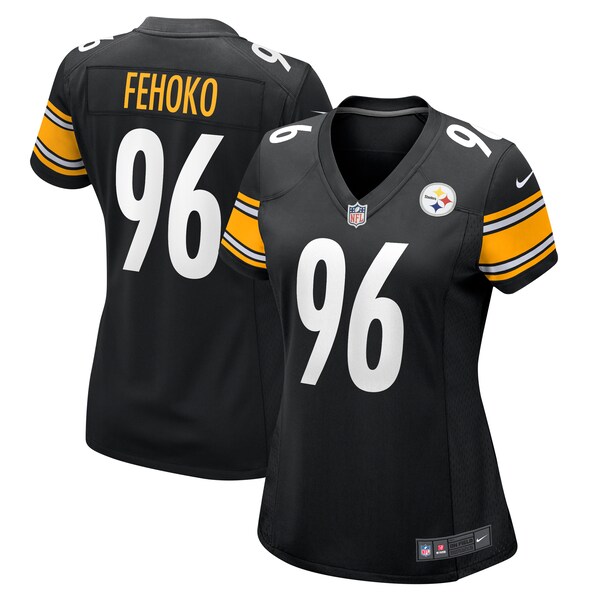 Breiden Fehoko Pittsburgh Steelers Nike Women's  Game Jersey -  Black
