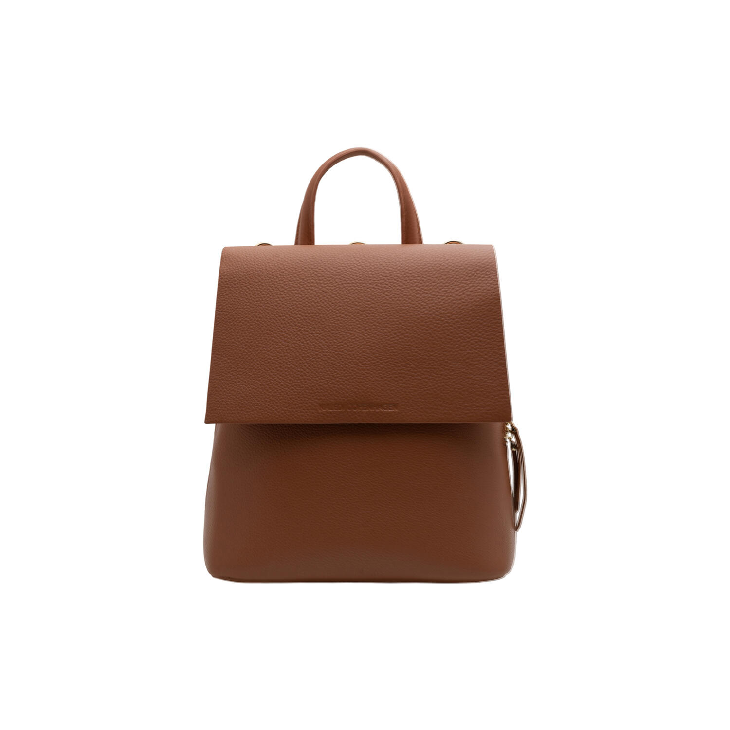 Frances Midi Backpack, cognac