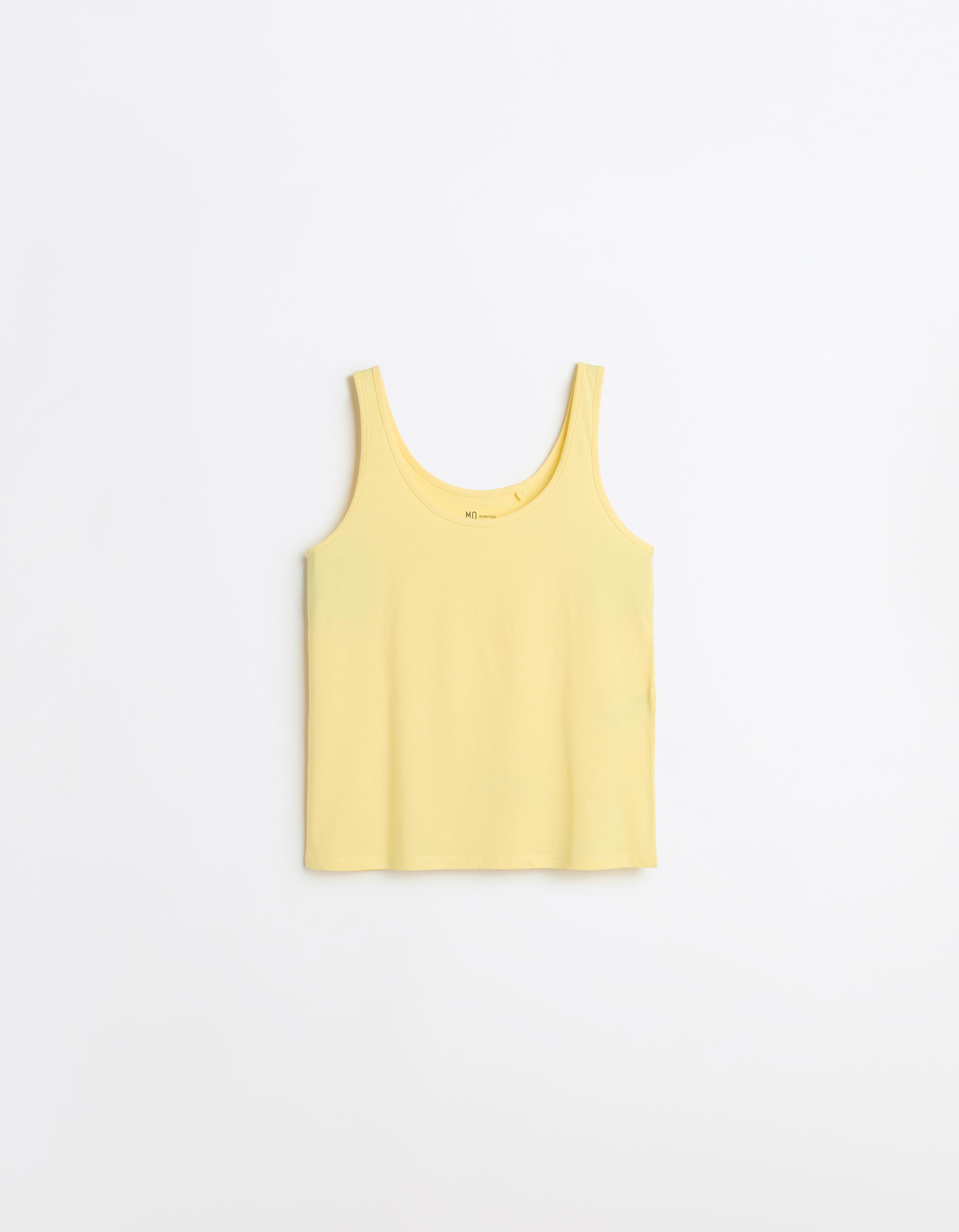Top, Mulher, Amarelo Claro
