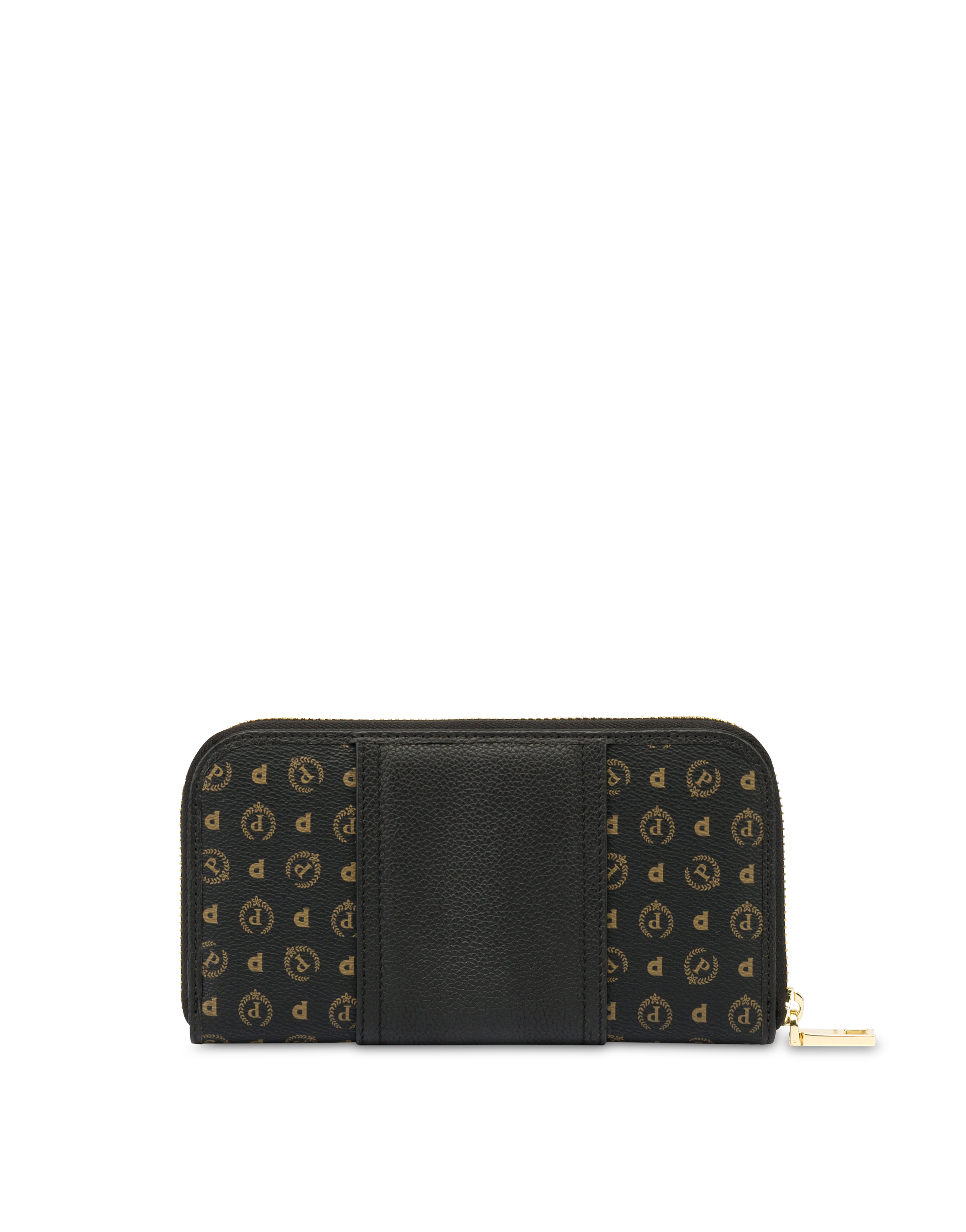 Portafoglio Zip Around Heritage 70 Nero/nero.
