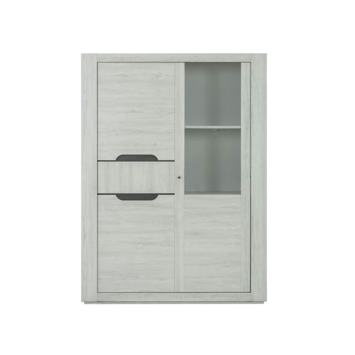 ATALANTE - Vaisselier 2 portes atalante en bois gris