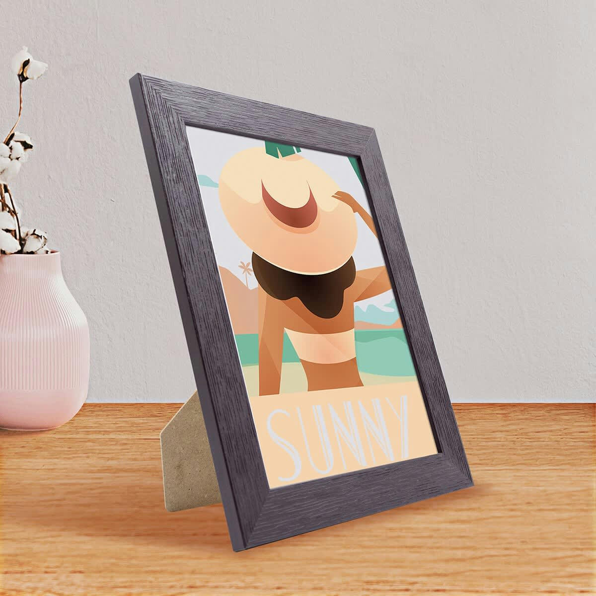 TUTTI FRUTTI - Cadre photo figue 18x24 cm bois reconstitué fsc