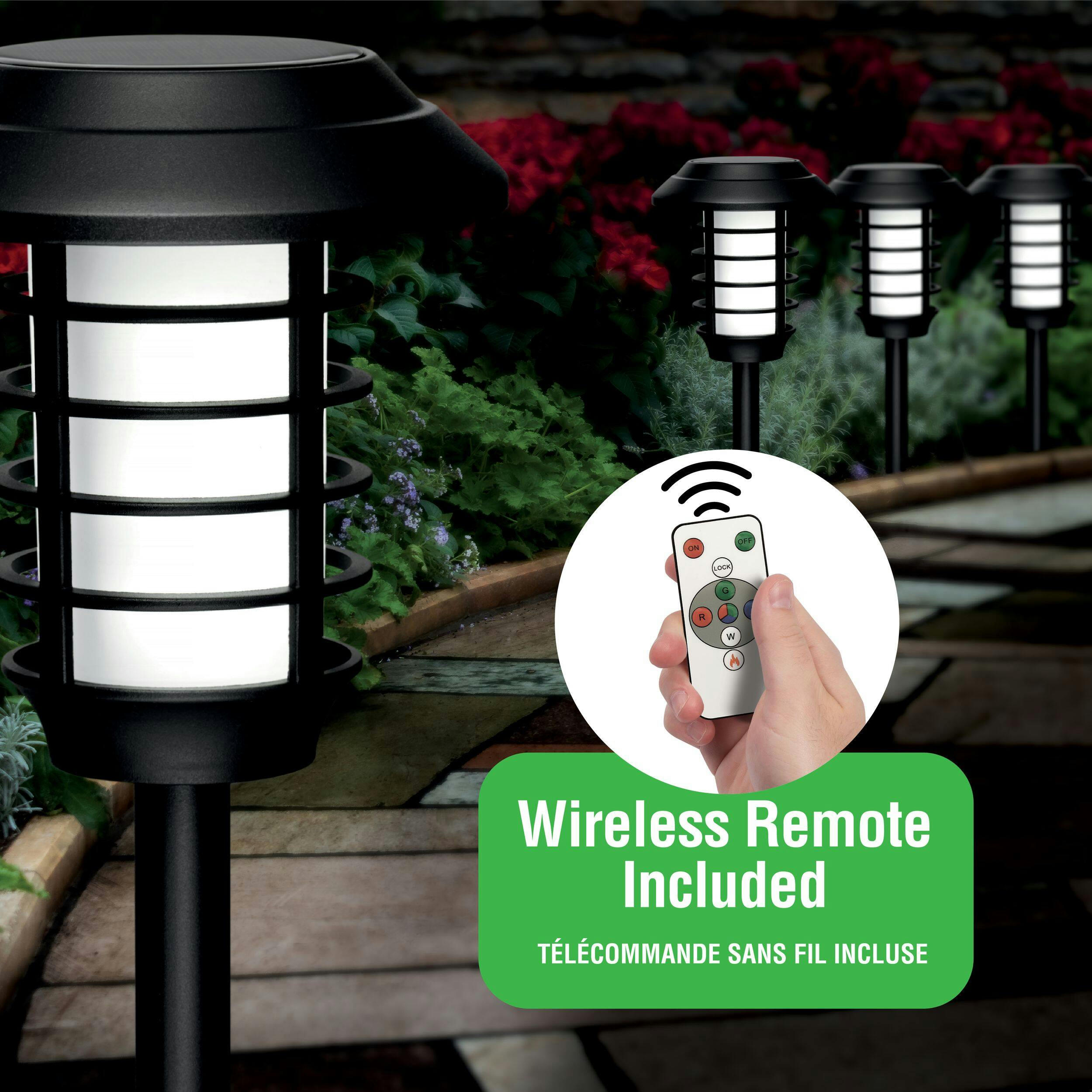 As Seen On TV Bell & Howell Colour Changing Solar Path Lights