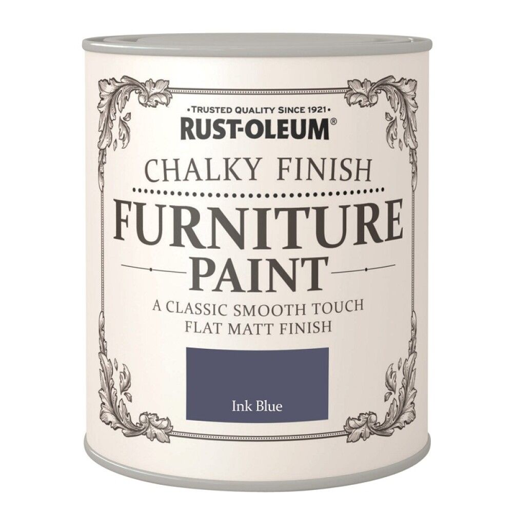 KALKMALING RUST-OLEUM FURNITURE PAINT INK BLUE 750ML