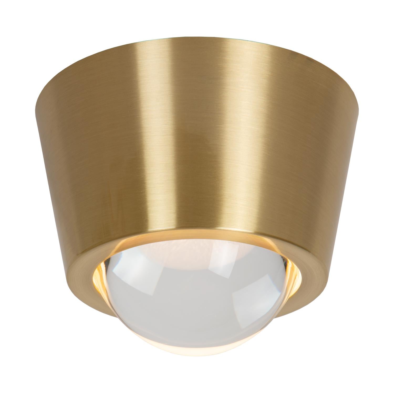 Lucide RIGON Plafonnière - Mat Goud   Messing