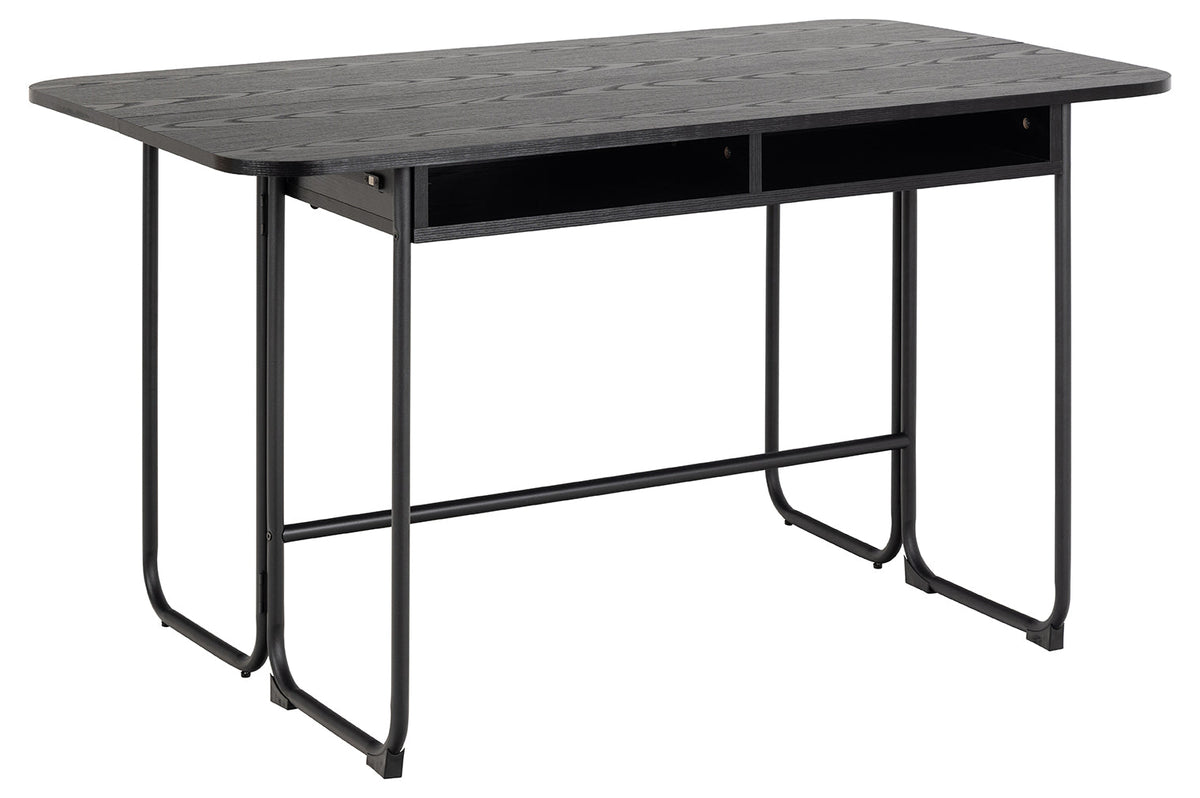 Rebellenclub Eetkamertafel Rocca - 140 x 80 cm - Zwart