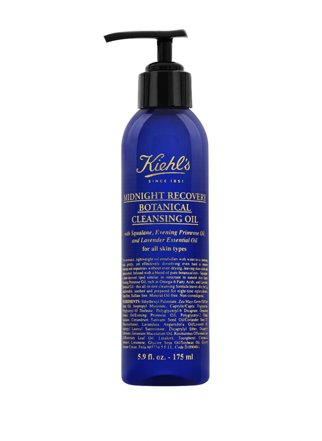 Kiehl's MIDNIGHT RECOVERY CLEANSING OIL