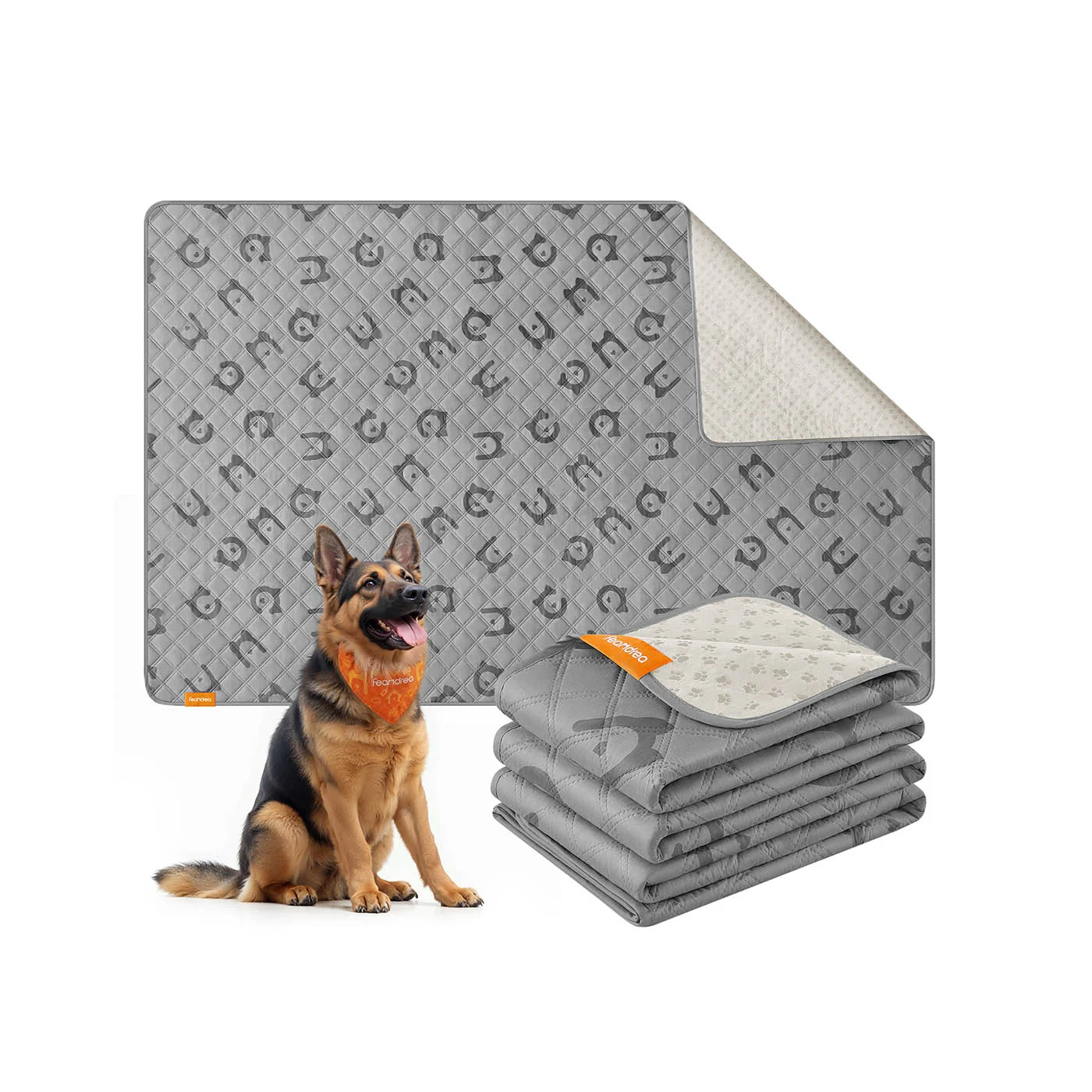 Couverture imperméable lavable pour chien antidérapante