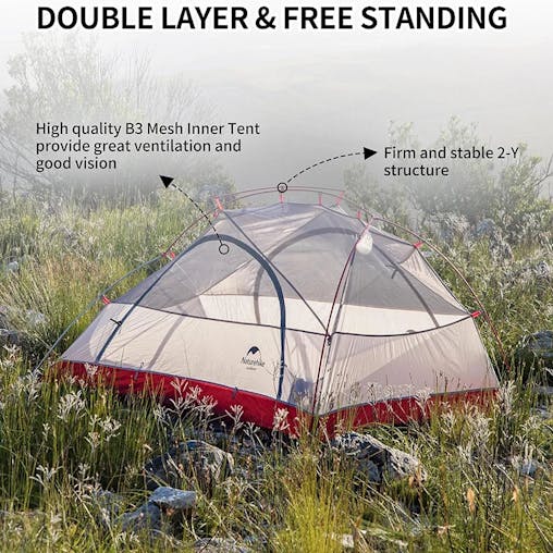 NNEOBA Star River 2-Person Ultralight Waterproof Camping Tent