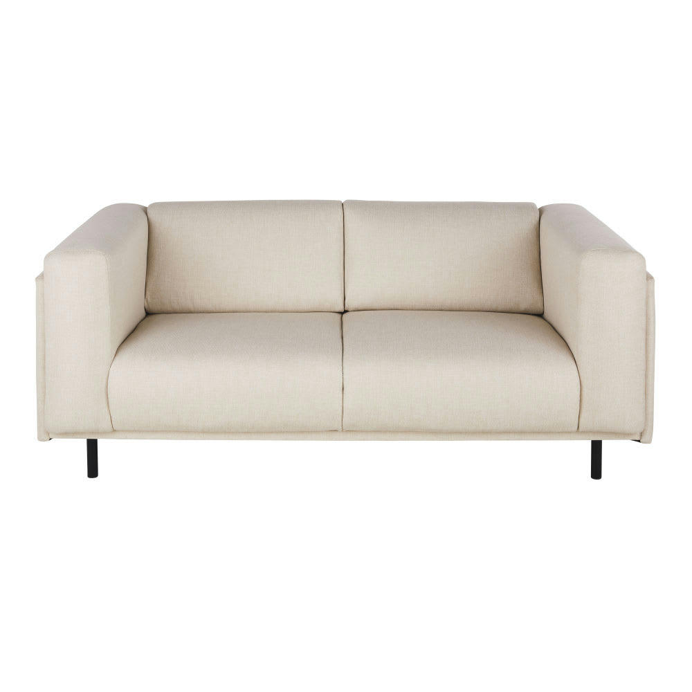 Nemo - Canapé 2/3 places en polyester recyclé beige