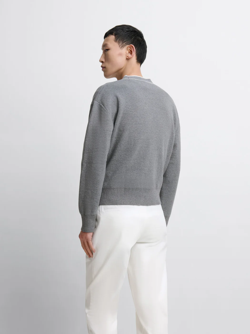 Cardigan en coton mélangé