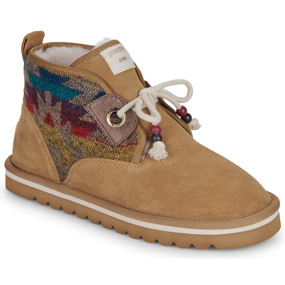 Armistice - BOULD BOOTS - Beige / Multicolour