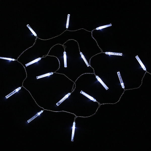Guirlande Lumineuse LED en Glaçons 32 Glaçons LED Blanc
