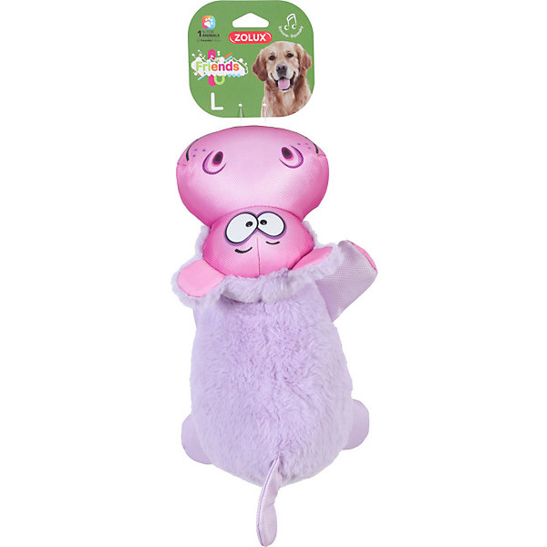 Hippopotame Hicham L Jouet sonore pour grands chiens