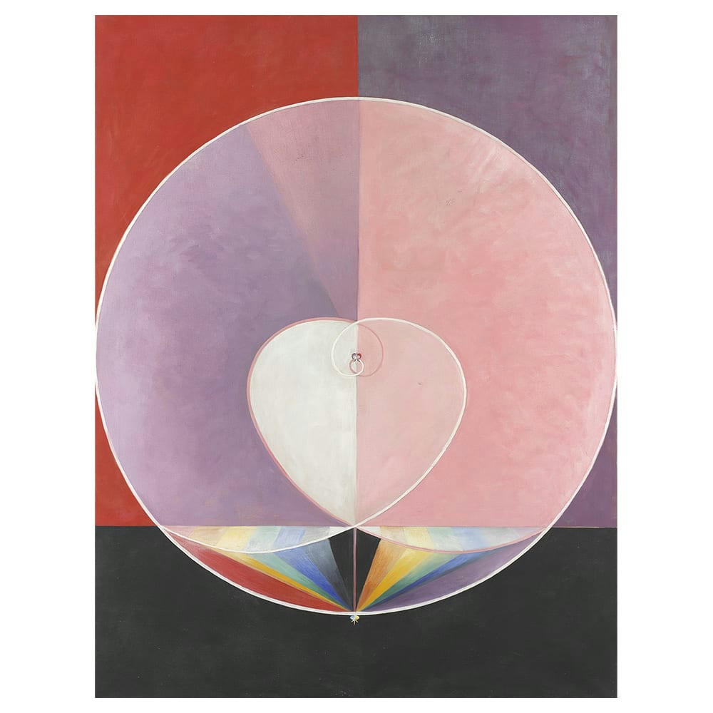 - Tableau impression sur toile - Dove no. 2 - Hilma af Klint 60x80cm