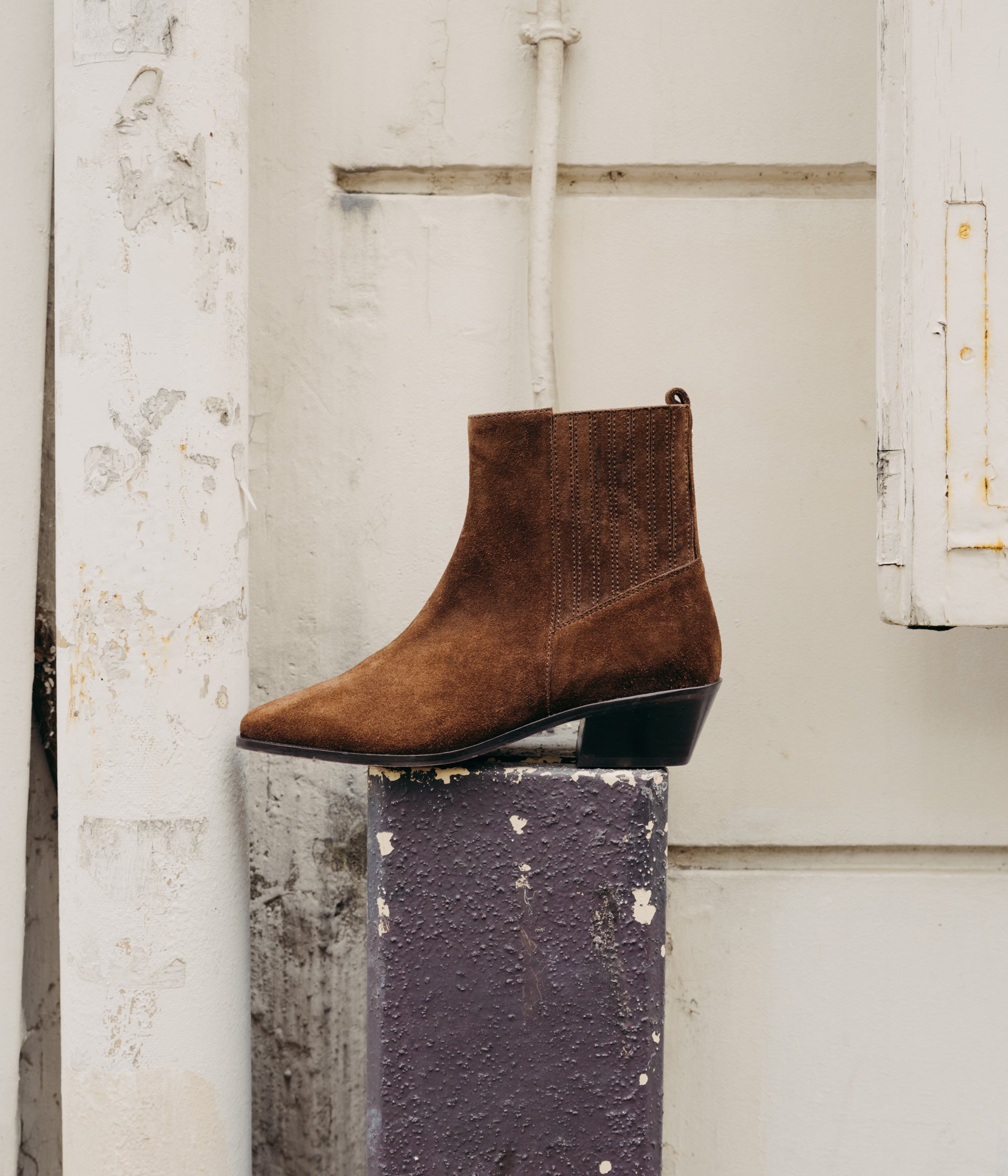 Boots Mina chocolat