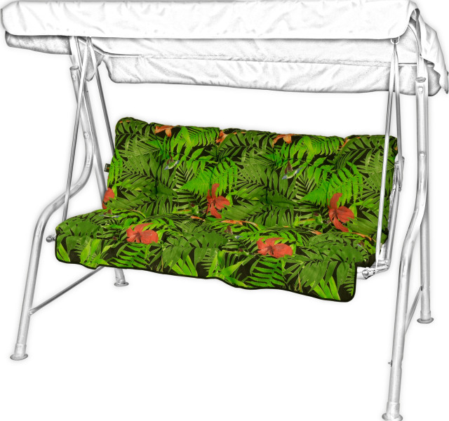 Poduszka na huśtawkę ogrodową FLORA 135 cm 616