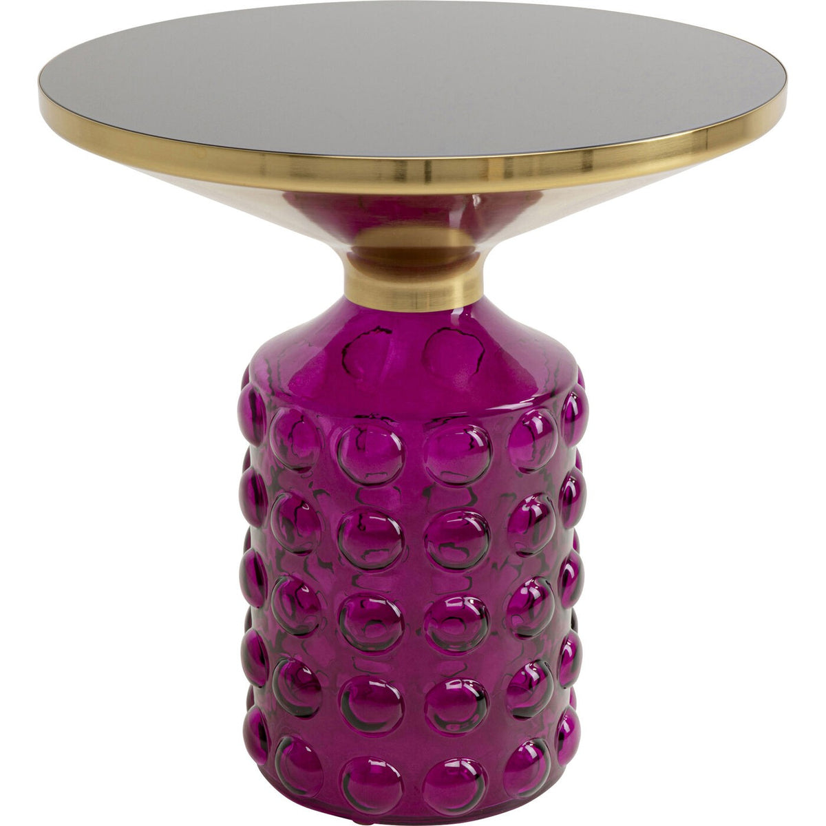 Kare Design Bijzettafel Lola Ø50cm paars