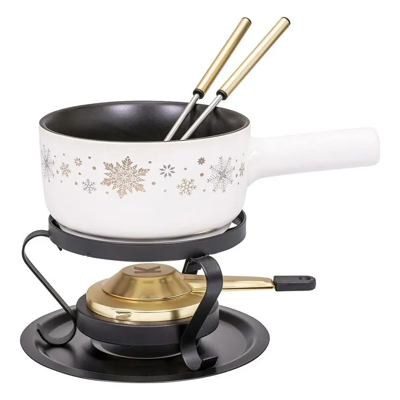 Fondue-Set 5-teilig Sparkling Winter E16