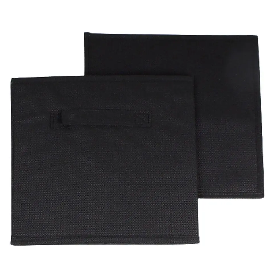 Calicosy - Opbergkubus - Zwart - 28x28x28 cm