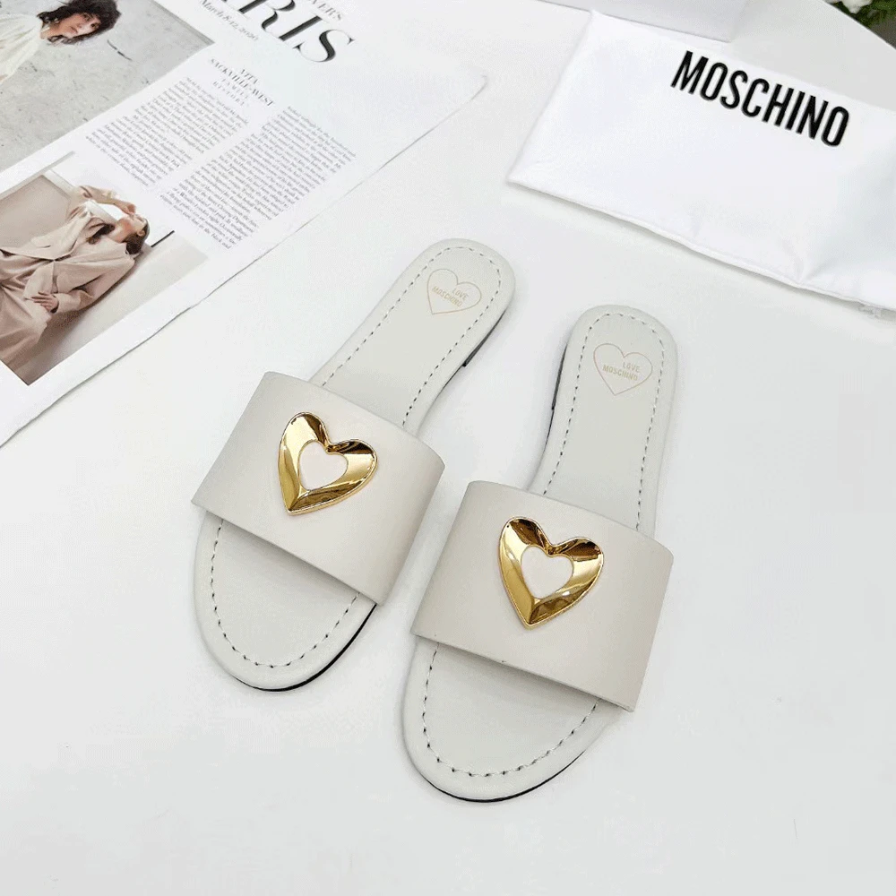 Moschino Love slippers