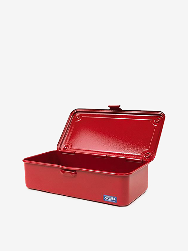 Boite de rangement japon m metal rouge - robinson toyo rouge