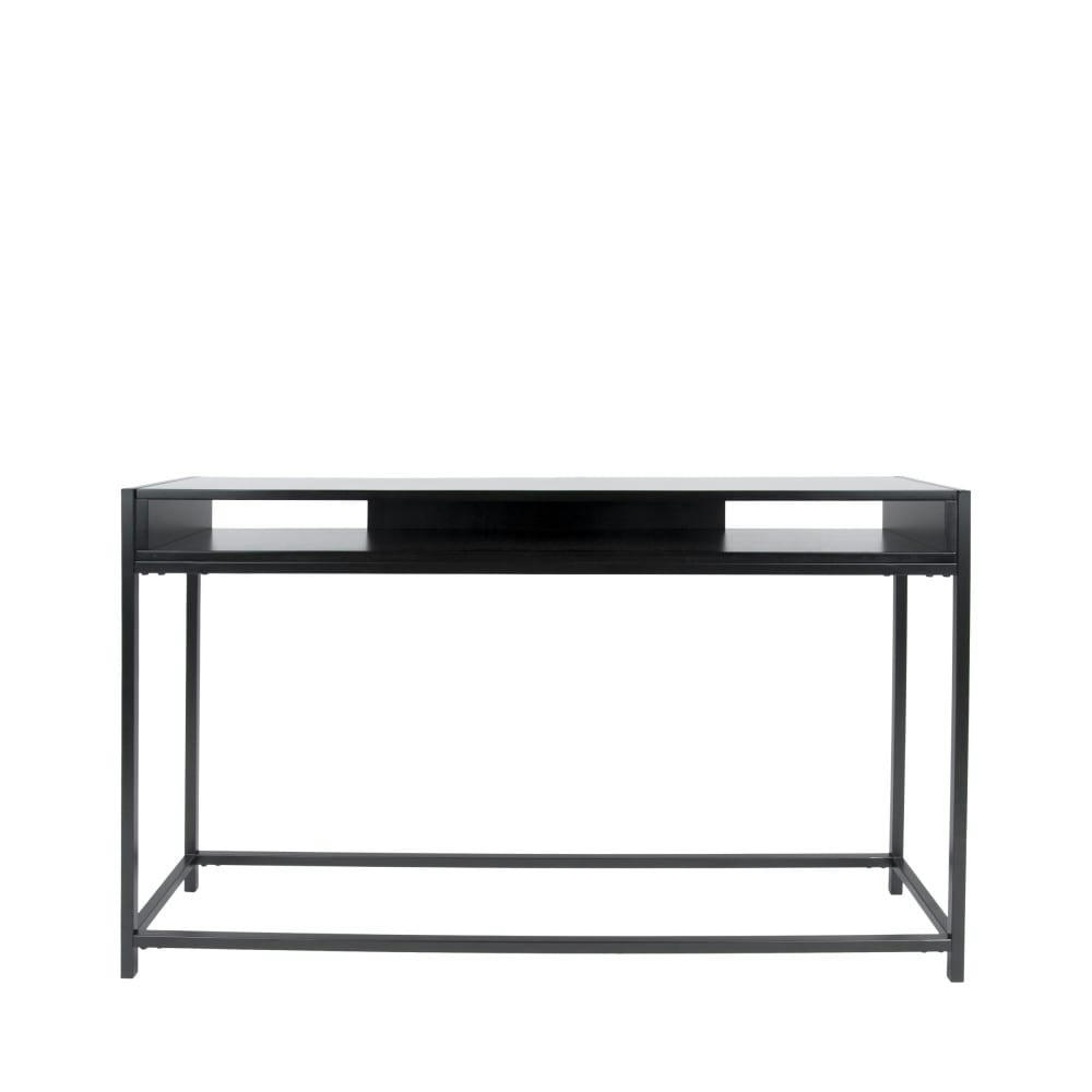 FUSHION - Console design métal L. 122 x H. 81 cm noir