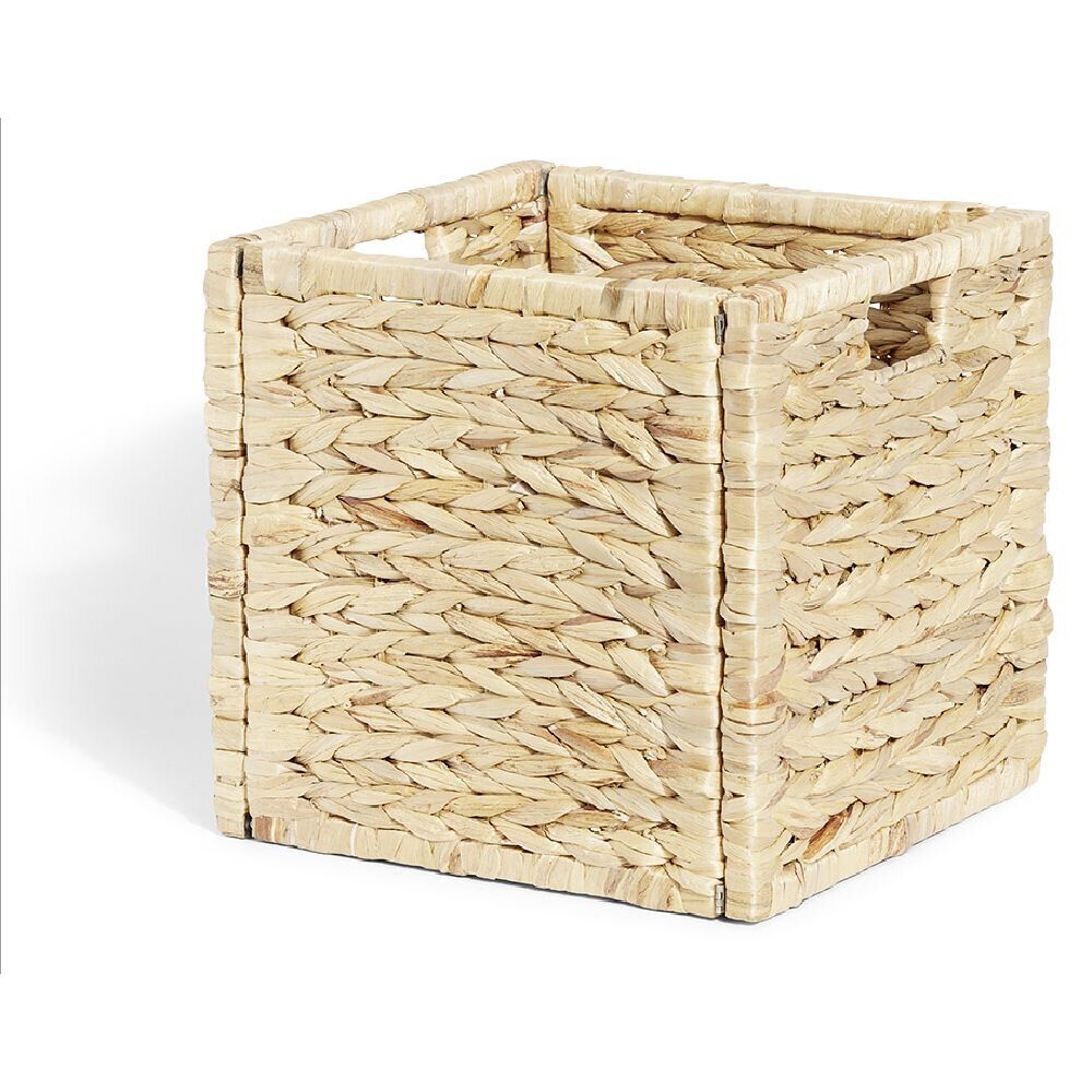 Panière Box Cube jacynthe 31x31x31cm