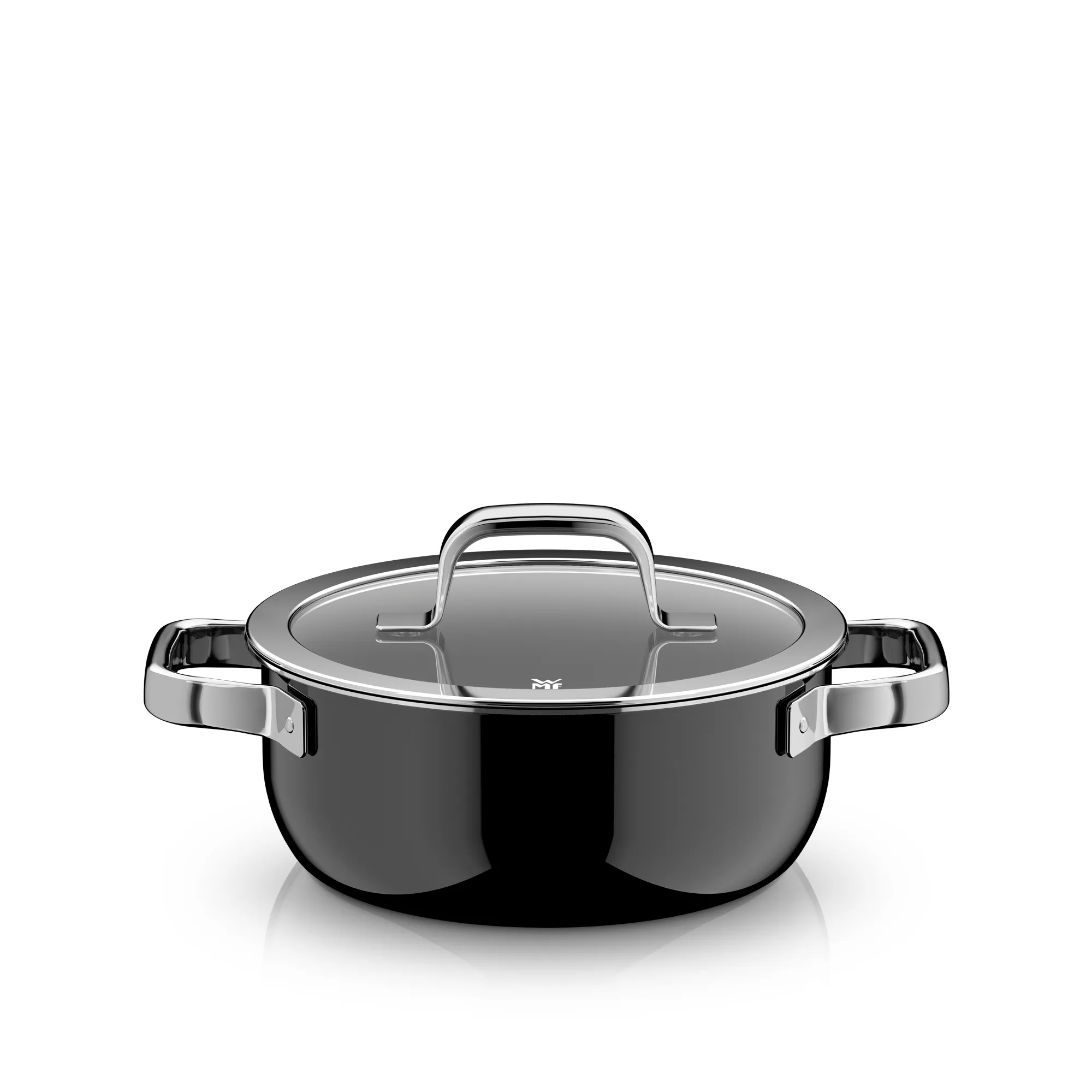 Fusiontec Mineral Pro, Braising Pan With Lid, 20 cm, Black
