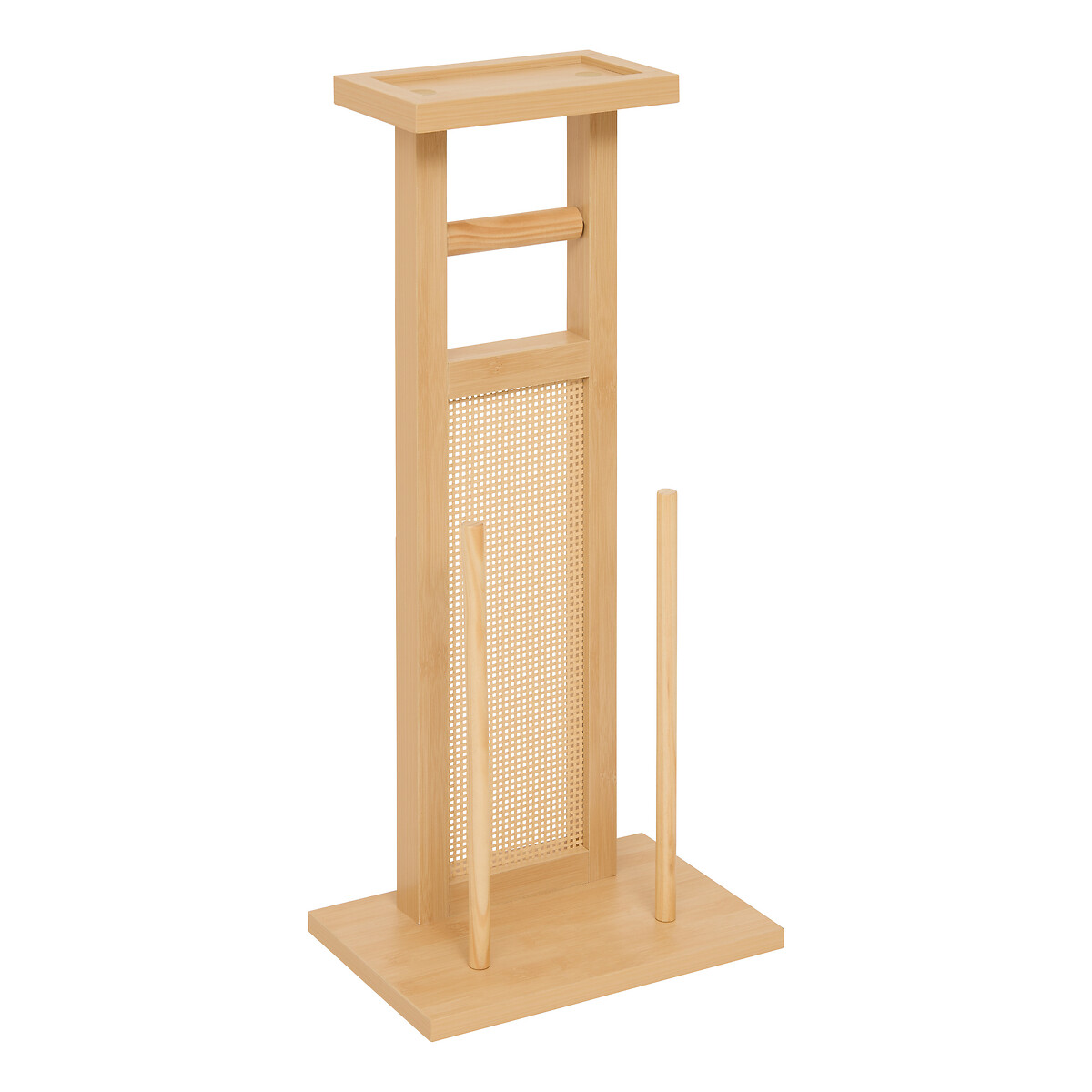 Porta rolos wc CANE com reserva bege