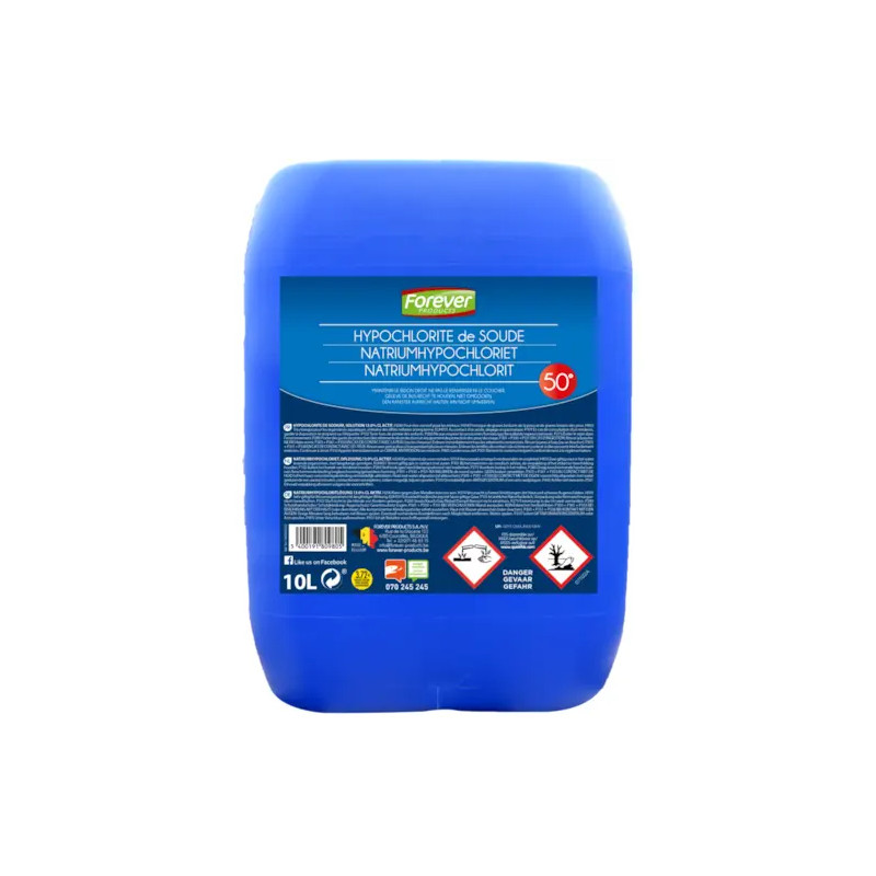 Hypochlorite de soude 50° 10 L FOREVER