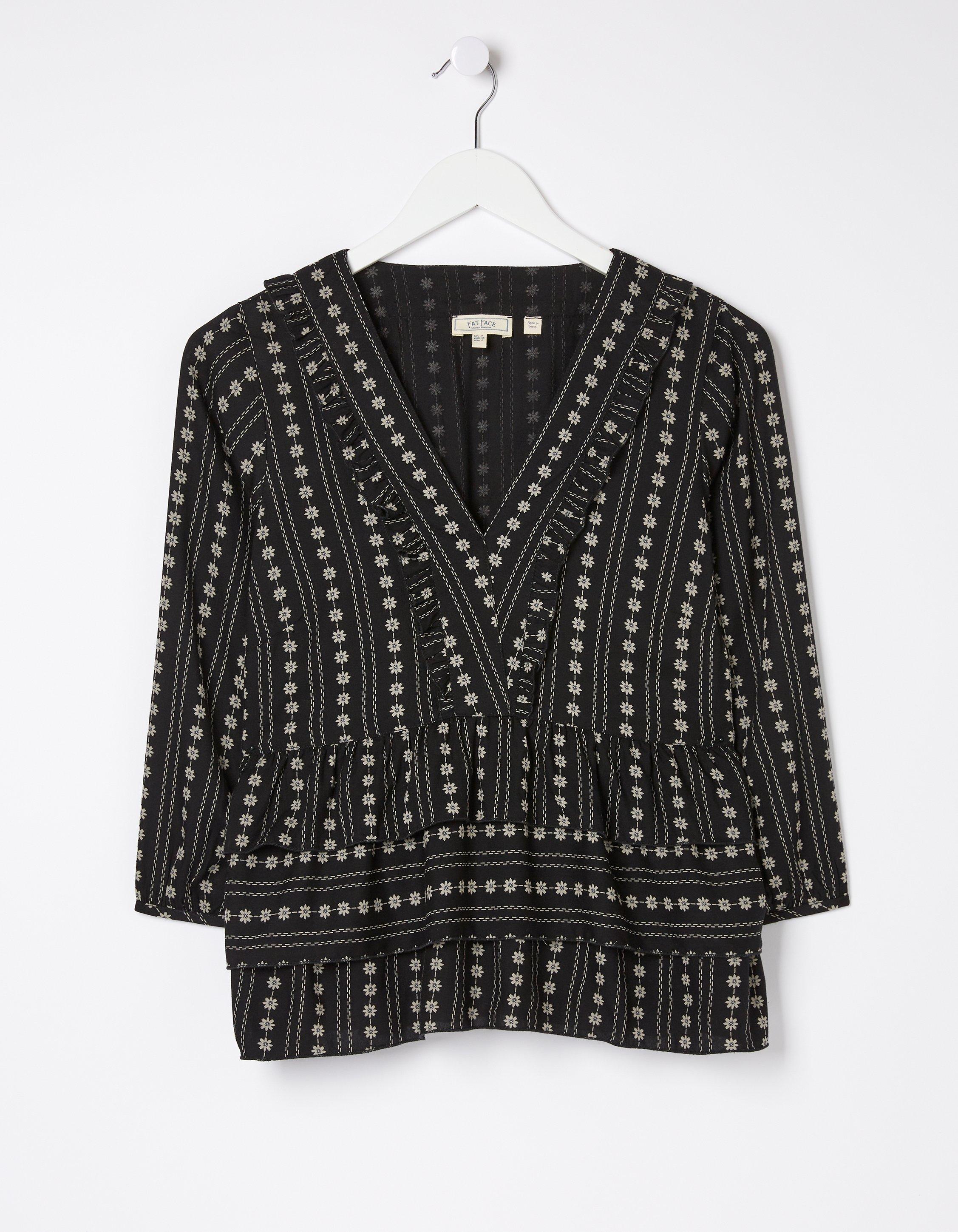 Tibby Frill Floral Blouse