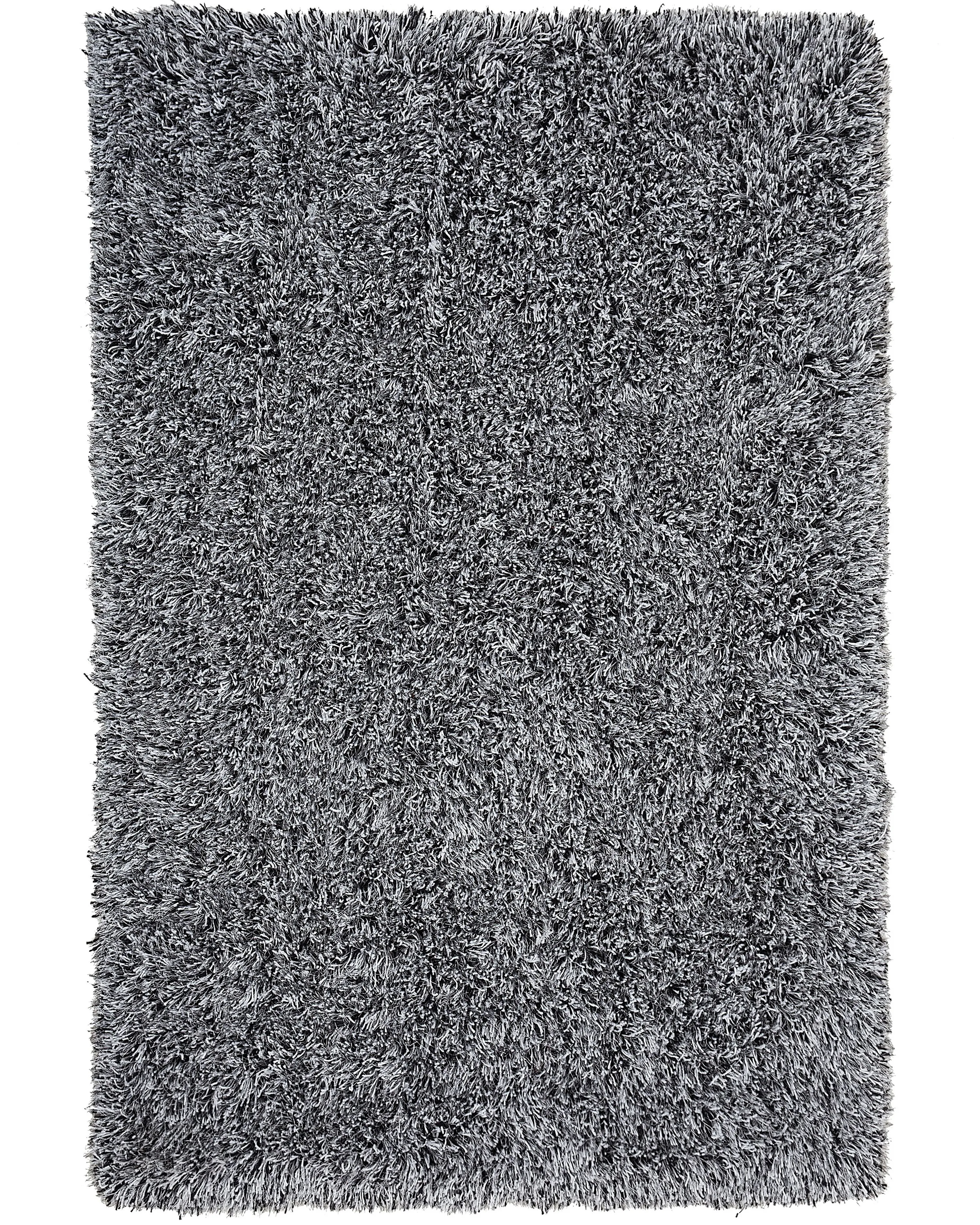 Shaggy Rug CIDE Black/ White 140 x 200 cm