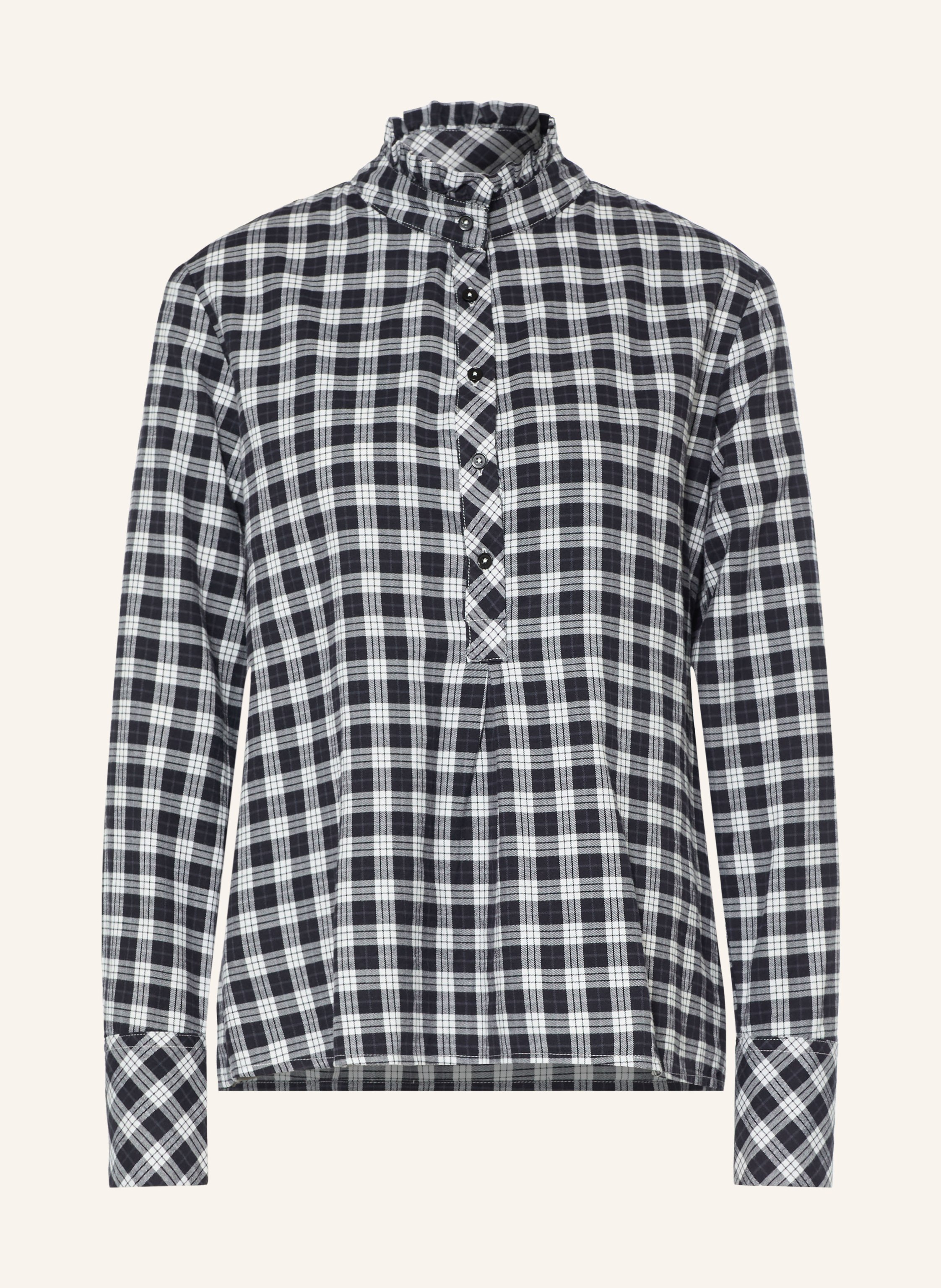 lilienfels Blusenshirt mit Rüschen