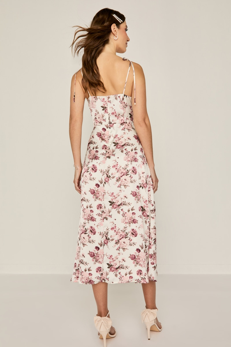 Martha Floral Midi Dress