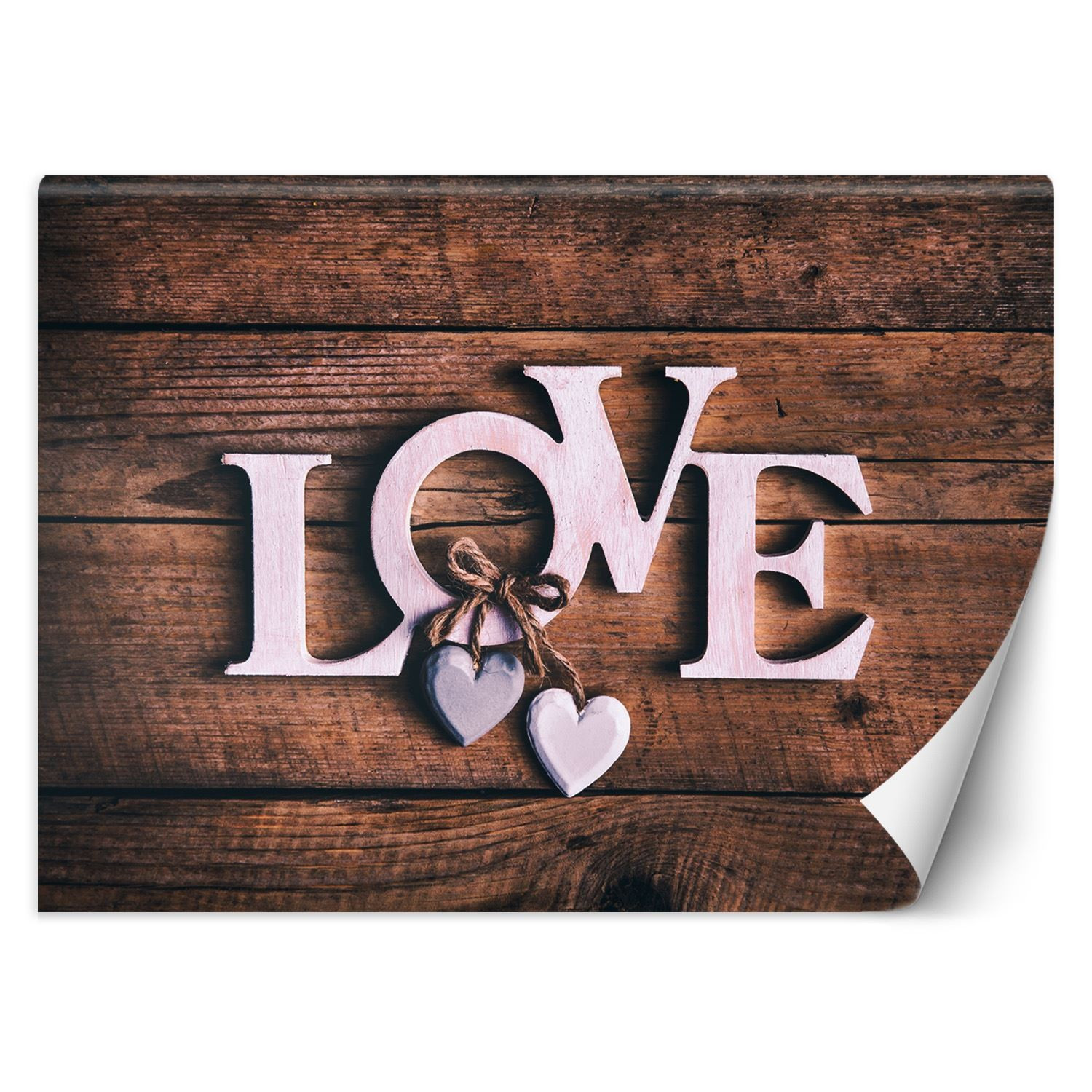 Feeby Fototapeta, Napis Love 3D 150x105