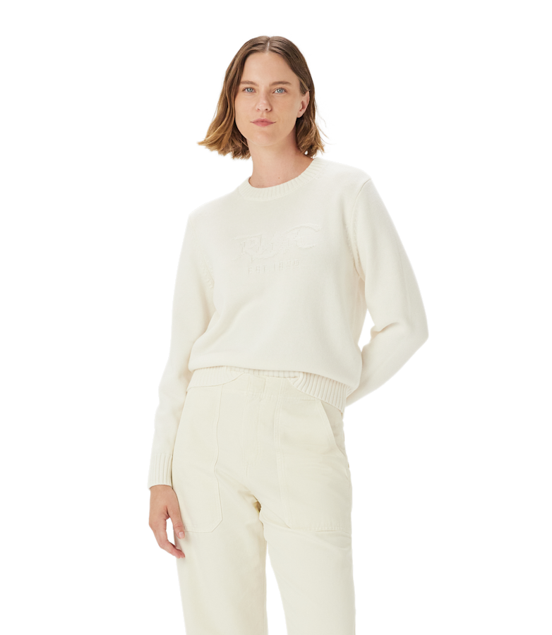 Coogee intarsia merino knit