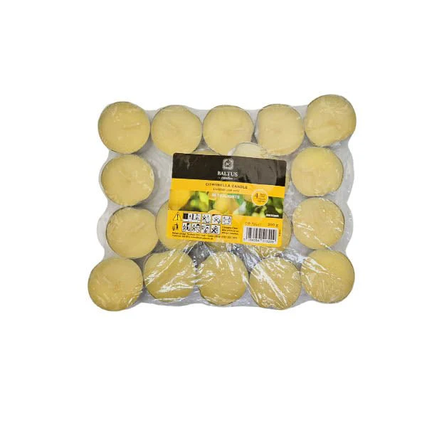 Baltus Citronella Tealights 4 Hour 20 Pk