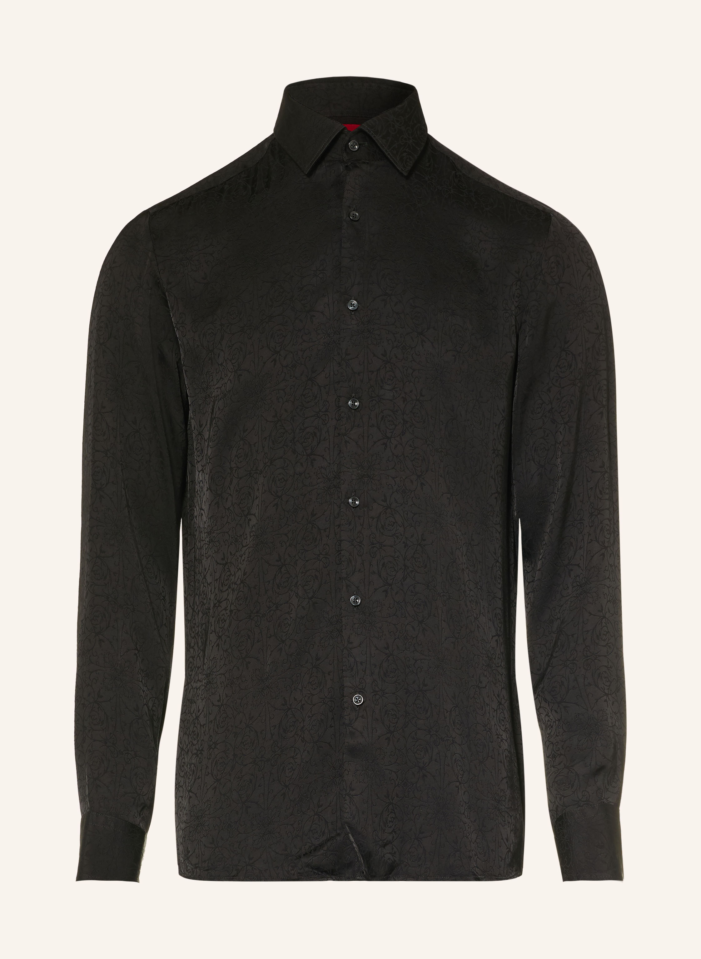 HUGO Satinhemd KENNO Slim Fit