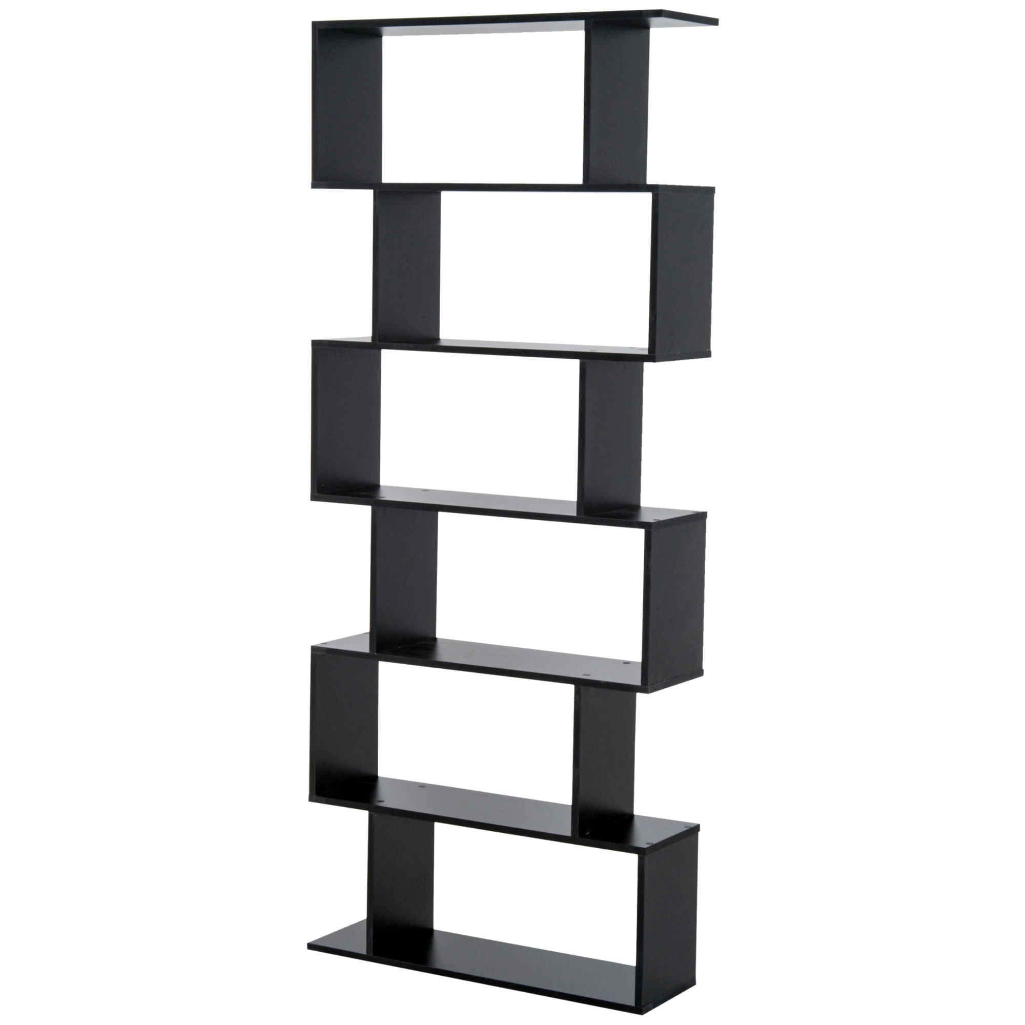 - Bibliothèque étagère zig zag 80L x 23l x 192H cm