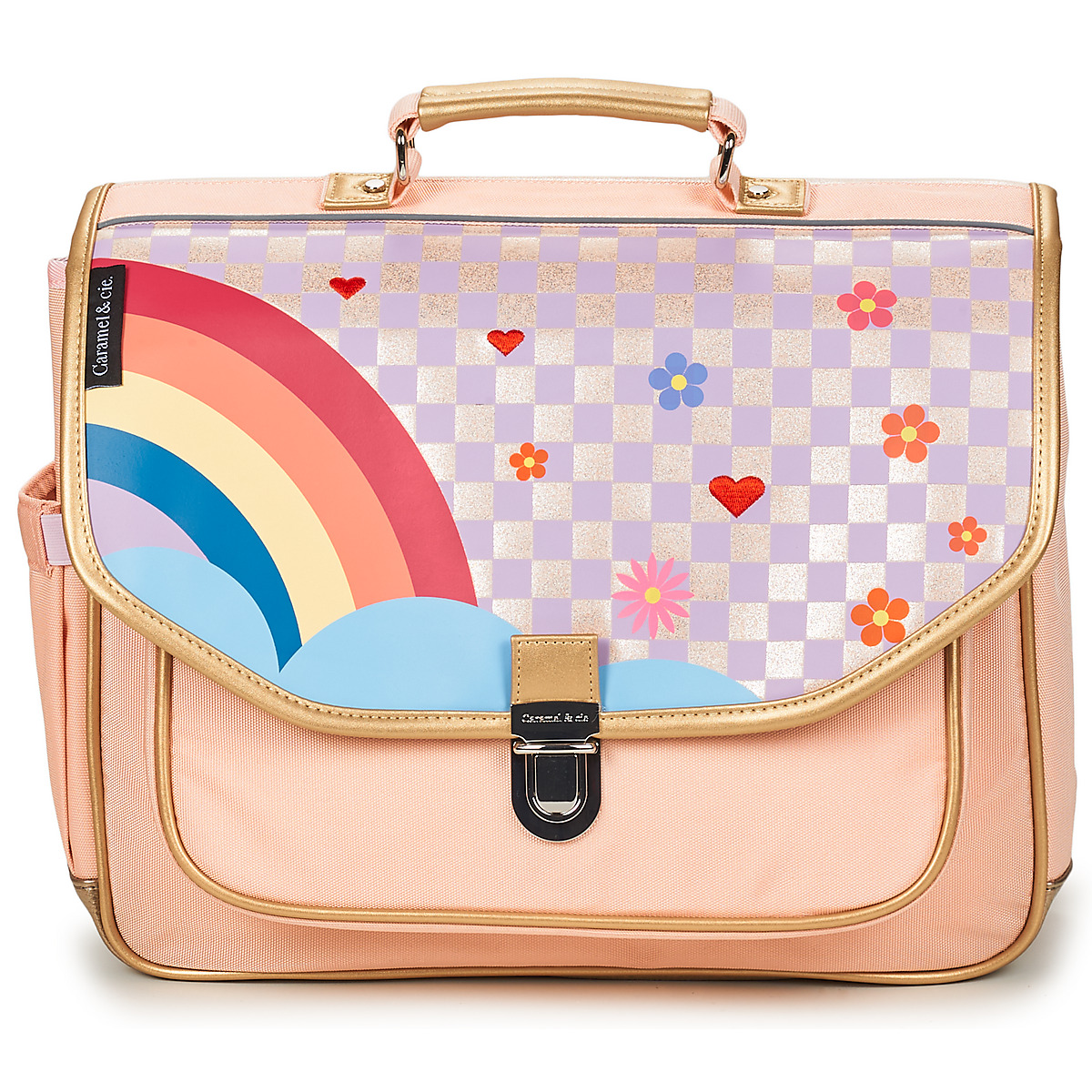 CARAMEL & CIE - CARTABLE 38 CM HAPPY SKY - Pink
