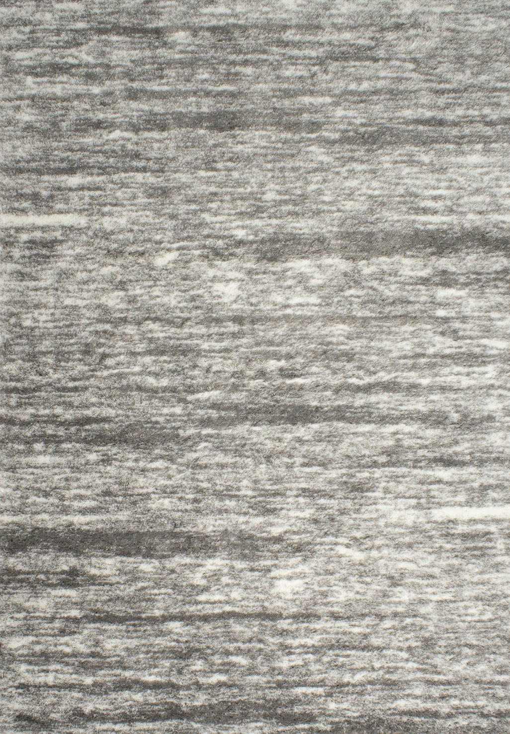 OSLO - Tapis shaggy abstrait style moderne gris - 120x160 cm