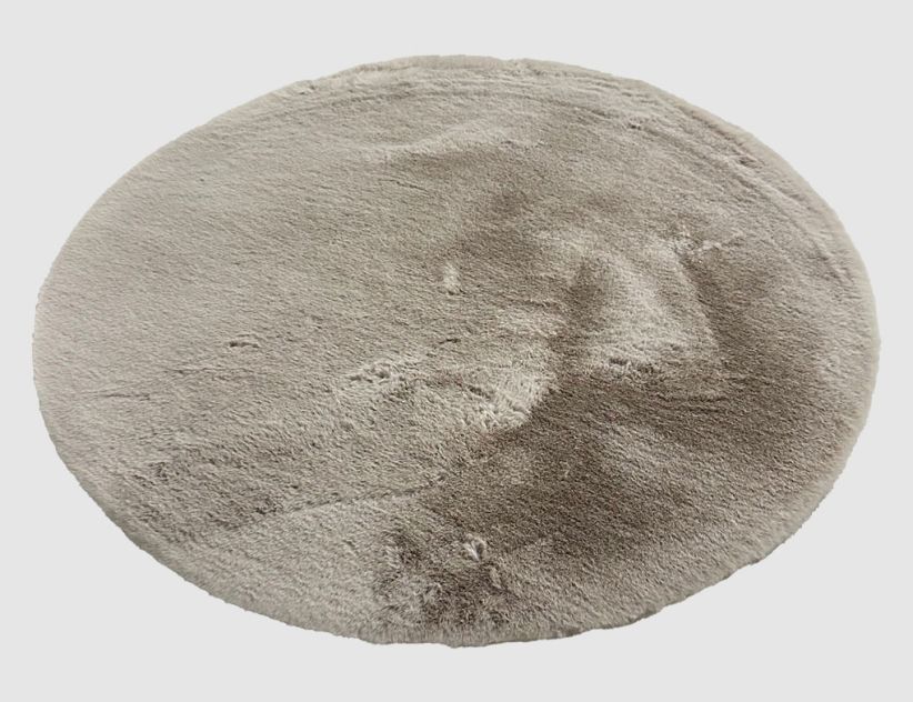 Kunstfellteppich Softy Beige