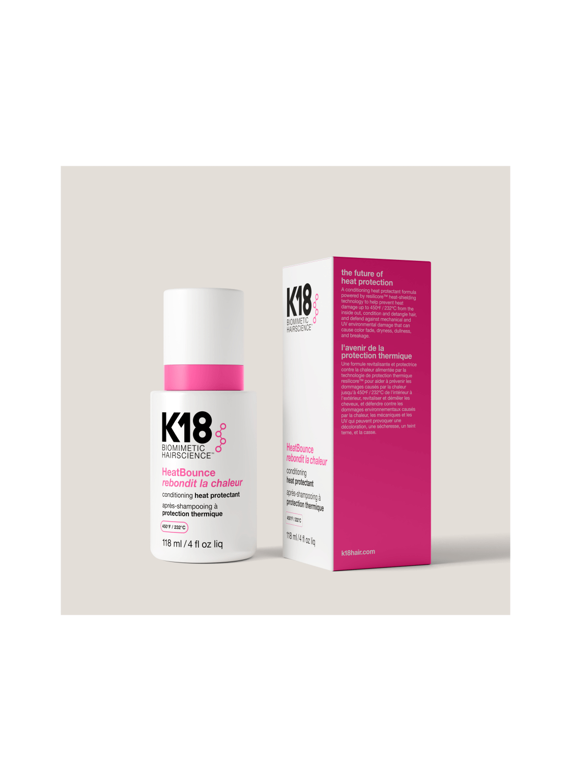 K18 HEATBOUNCE CONDITIONING HEAT PROTECTANT