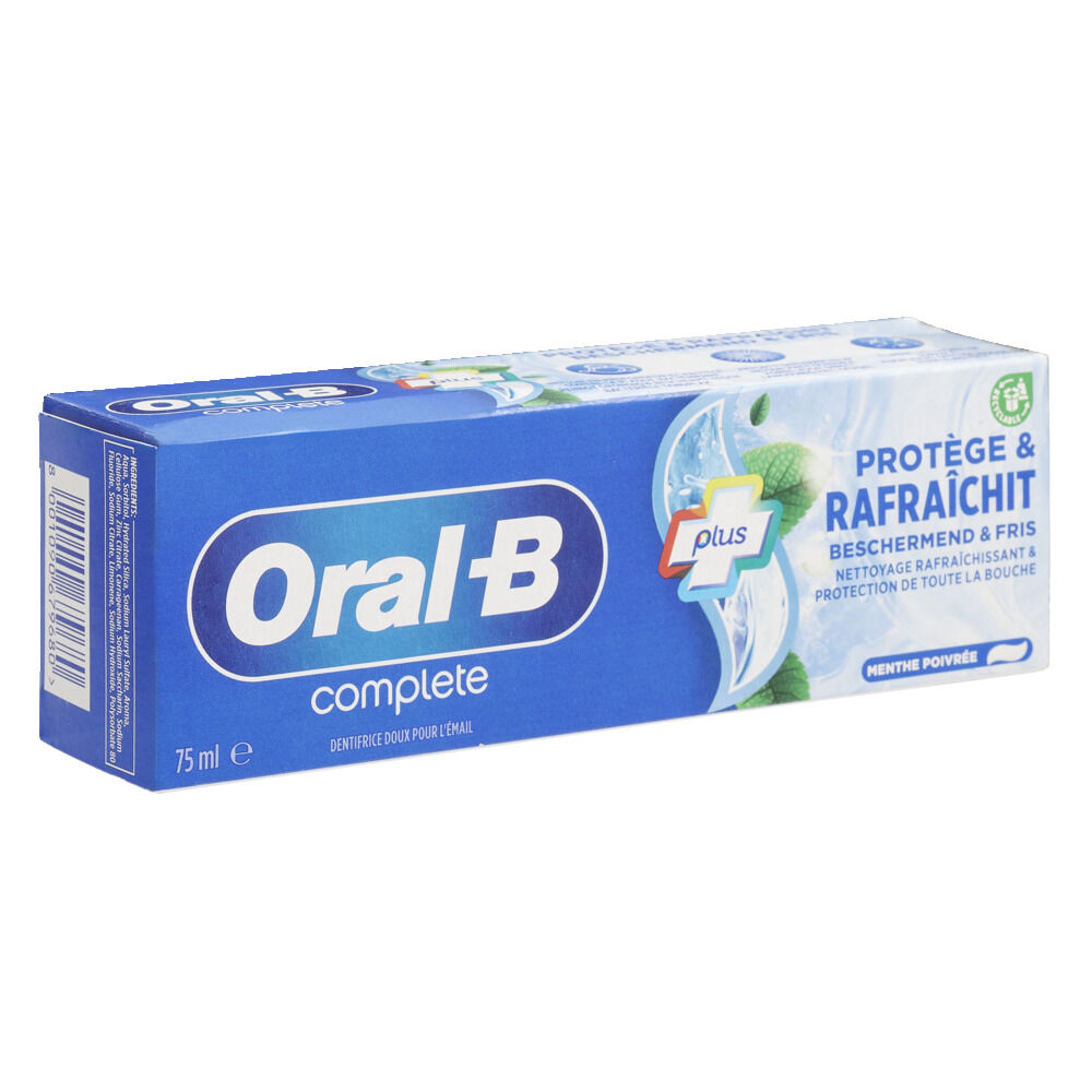 Dentifrice Oral-B Complete Plus Protège et rafraÎchit 75ml